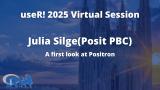 A first look at Positron - Julia Silge